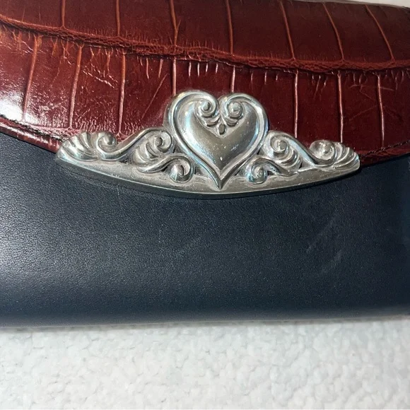 Brighton wallet Romantic Mini 86703 Black Leather no strap - Picture 3 of 10